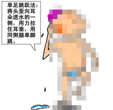 预防外耳道炎的方法：防止耳朵进水